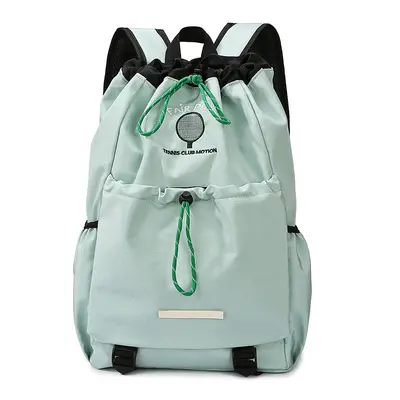 Badminton Sports Bag with Large Capacity and Drawstring Outdoor Backpack - 9