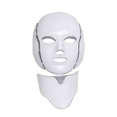 Cross-border home beauty equipment photon skin rejuvenation device LED color light spectrometer beauty device with neck mask 7-color beauty device