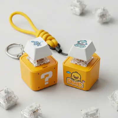 客制机械键盘按键MOA原厂OEM键帽定制印花透光雕刻PBT单个Keycaps