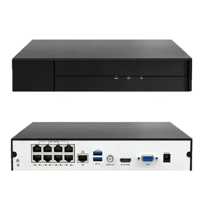 YNVR-P8 8 Bağlantı Noktalı POE NVR 4K