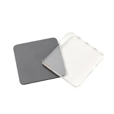 Transparent Acrylic Photo Fridge Magnets Set, Self-Adhesive