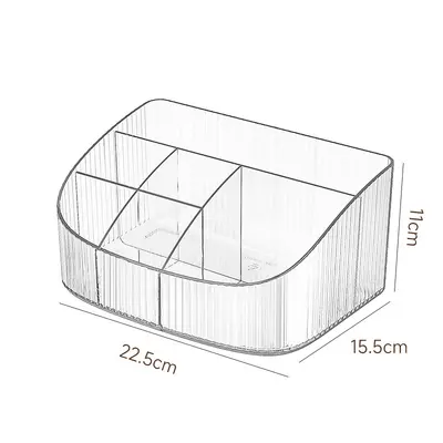 Transparente Make-up-Aufbewahrungsbox, Kosmetik-Organizer - 8