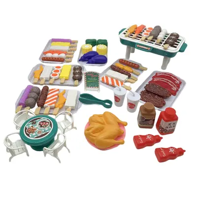 Kinder-Spielzeug-Grill und Küchenset - 1