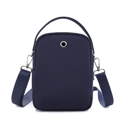Korean style small bag, mobile phone bag, women's crossbody bag, stylish and versatile single shoulder everyday small shoulder bag, lightweight canvas bag, mother bag