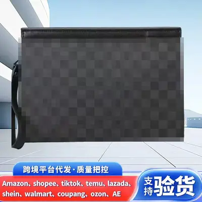 Erkek El Çantası Clutch Üst Segment İş ve Günlük Kullanım Büyük Kapasiteli - 1