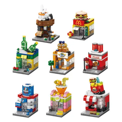 LEGO Creator Compatible Building Blocks, Street View Shop Model - 5