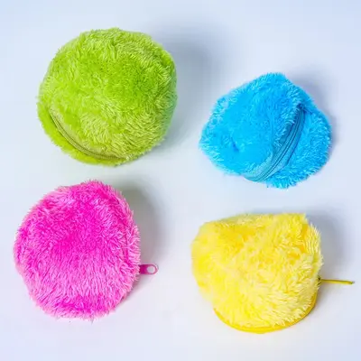 Plush Cat Toy Rolling Ball, Interactive - 9