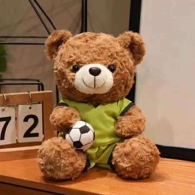 Fußball-Teddybär Plüschtier, WM-Geschenk - 13