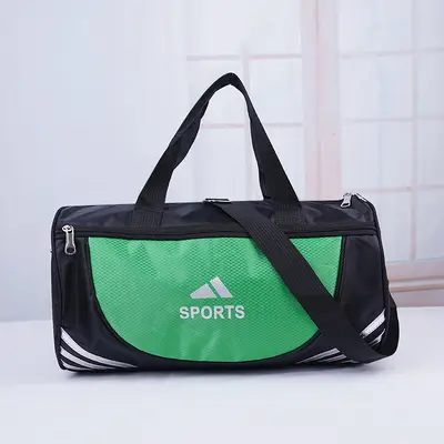 Wholesale men's fitness bag, yoga training sports bag, daily and versatile outdoor waterproof and wear-resistant large capacity travel bag - 11