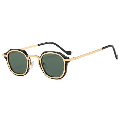 Metal Frame Sunglasses for Men and Women, UV400 Protection - 9