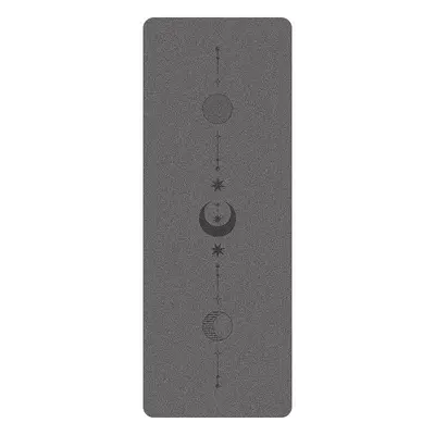Natural Rubber Yoga Mat with PU Coir Surface, Non-Slip, 6mm - 11
