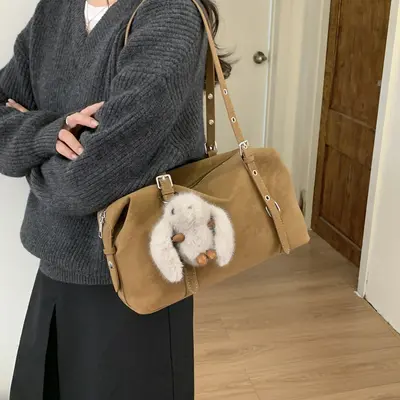 Retro Minimalist Large Capacity Women's Tote Bag - 4