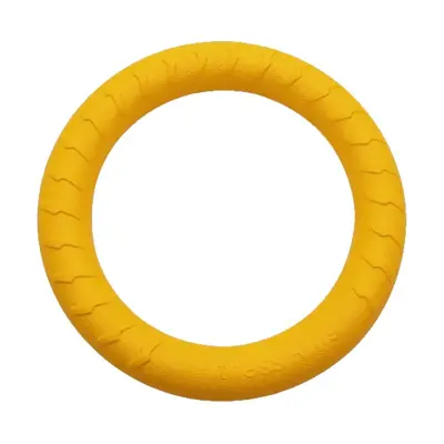 EVA Floating Dog Frisbee, Durable Tug Ring with Rope, Chew Toy