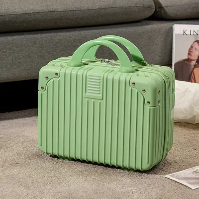 Factory Direct Sales 14 inch Small Suitcase, Luggage, Wedding Gift Box, Tool Bag, Lightweight Carry-on Trolley, Cosmetic Case - 9