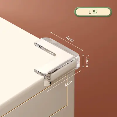 Transparenter Eckschutz für Kinder, weiche PVC-Kantenabdeckung für Couchtisch und Möbel - 7