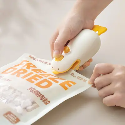 2-in-1 mini sealer machine, magnetic, USB heat