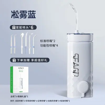Saijia Portable Water Flosser, IPX7 Waterproof, Long Battery Life, Gift Box - 10