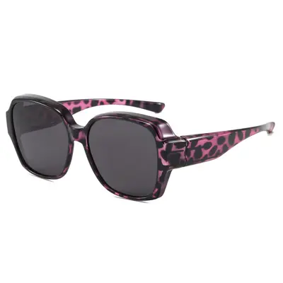 HD Polarized Clip-On Sunglasses for Myopia, Large Frame - 10