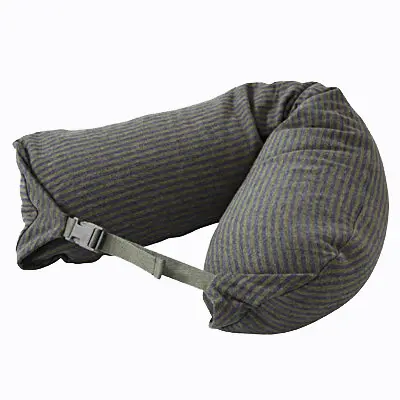 Muji U-shaped neck support pillow for travel and napping - 8