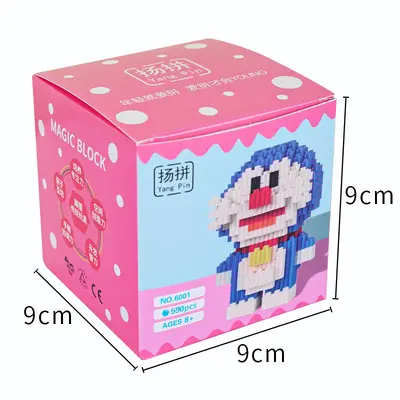 Educational compatible building blocks toys for children ages 7-14 small box series particle bricks cartoon baby manufacturer wholesale