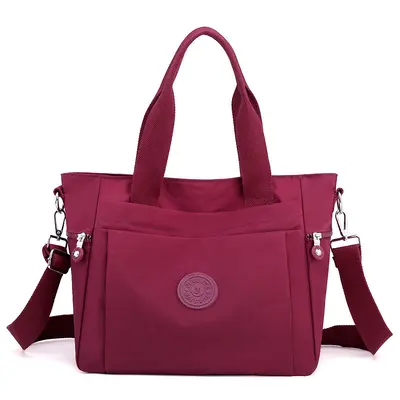 Large-Capacity Nylon Women's Handbag for Commuting and Everyday Use - 11