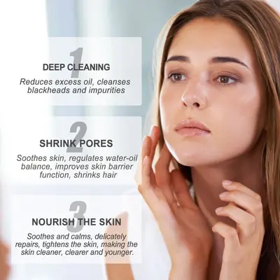 EELHOE Blackhead Cleansing Cream with Peel-Off Nose Strip - 3