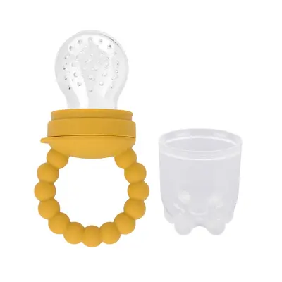 Baby fruit food supplement, baby pacifier, teether, food-grade silicone fruit and vegetable chewing toy, wholesale product for babies and children. - 9