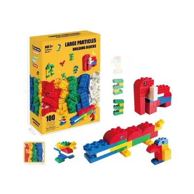 Large Particle Building Block Set, Children's DIY Toy, Compatible with Chinese Bricks