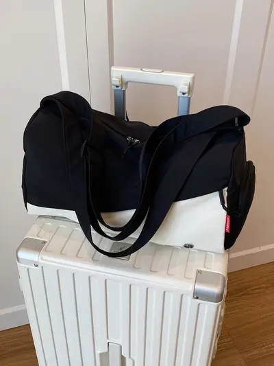 Fitness yoga bag, single shoulder, wet-dry separation