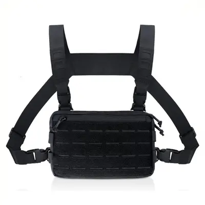 Herren-Jagdweste mit Tarnmuster, multifunktionale taktische Brusttasche - 7
