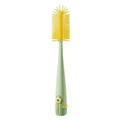 Cup Brush Water Bottle Cleaning Long Handle Multifunctional 5-in-1 Thermos Lid Brush Baby Bottle Cleaning Sponge Brush
