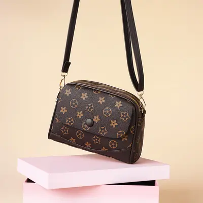 Shiling Ledertaschen Umhängetasche hochwertige Muschelform Handtasche modisch elegant mittelalte Frauentasche Nischen-Design praktische Mama-Schultertasche - 9