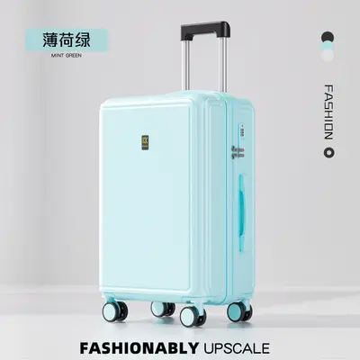 20 Inch Student Trolley Suitcase, Lightweight Carry-On, Combination Lock - 8