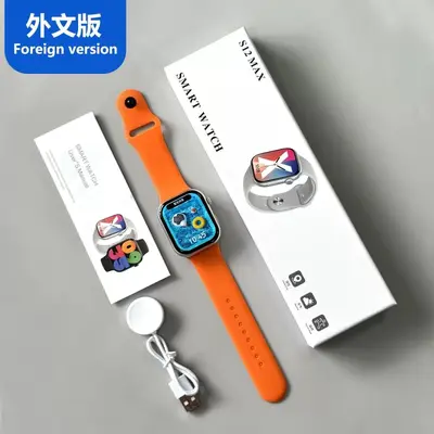 Grenzüberschreitende S12 intelligente Uhr Bluetooth-Anrufe Sportschrittzähler Dynamic Island S12MAX Außenhandel S11 Huaqiangbei Uhr - 8