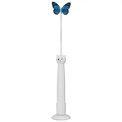 Automatic Rotating Cat Teaser Wand with Suction Cup - 8