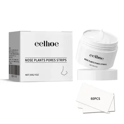 EELHOE Blackhead Cleansing Cream with Peel-Off Nose Strip - 6