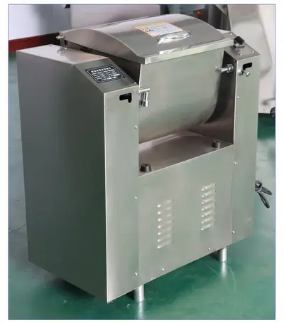 静音和面机厂家批发不锈钢 和面机全自动大容量搅面机 和面机商用 - 7