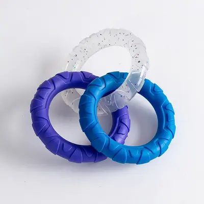 Dog Tug Ring Chew-Resistant Interactive Toy for Small, Medium and Large Dogs - 7