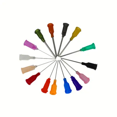 1 Inch Dispensing Needle Tip, Stainless Steel, for Dispensing Machines
