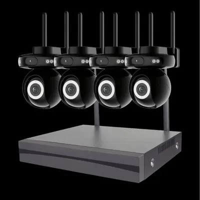 3MP/5MP Top Makinesi WIFI Kablosuz İzleme Seti 4 yollu 8 yollu Güvenlik Ekranlı NVR Seti Kablosuz CCTV Toptan - 10