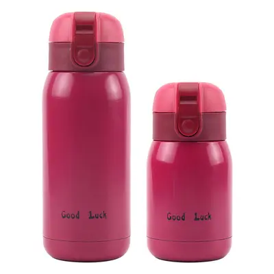 Erinnerungsthermobecher mit Henkel, Spritzbecher, Studentenbecher, Doppelwandbecher für Kinder, Wasserglas aus 304er Edelstahl, vakuumisoliert, mit Deckel, Taschenpantalonbecher