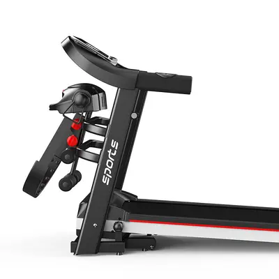 Üreticinin yeni ev koşu bandı kilo verme elektrikli yürüyüş makinesi tamamen katlanabilir mini fitness ekipmanı egzersiz makinesi