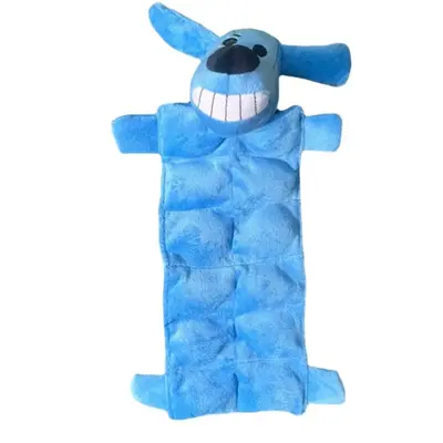 Squeaky Plush Dog Toy for Teeth Cleaning and Boredom Relief - 6