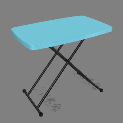 Foldable Height-Adjustable Portable Computer Desk for Kids and Bedside Use - 9