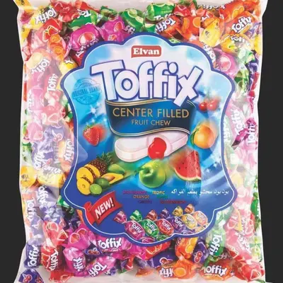 Elvan meyve dolgulu süt şekeri, muz karışık, 1000 g