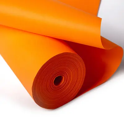 Colored Rice Paper, Long Roll, Double-Sided
