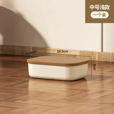 Multifunctional storage box with lid, household organizer - 8