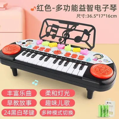 Playable electronic keyboard toy, 1-3-6 years, beginner level - 8