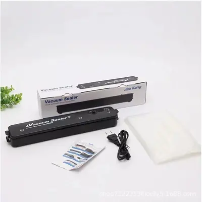 Fresh-keeping Vacuum Sealing Machine Automatic Sealer Suction Packaging Machine Plastic Sealer Sealing Artifact Fully Automatic Sealing Machine
