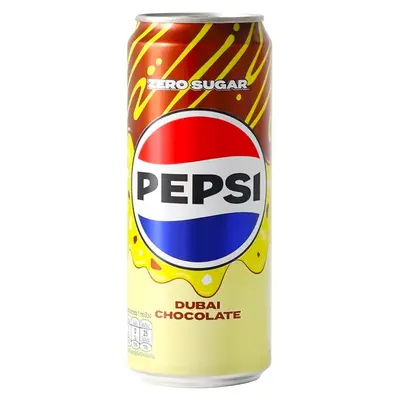 Pepsi Dubai Chocolate Flavored Carbonated Drink, Thailand Imported